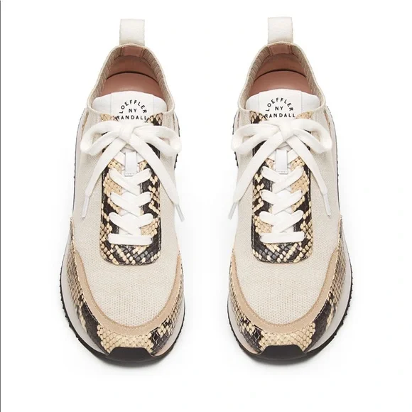 Loeffer Randal Snake Print Sneakers - Picture 3 of 6